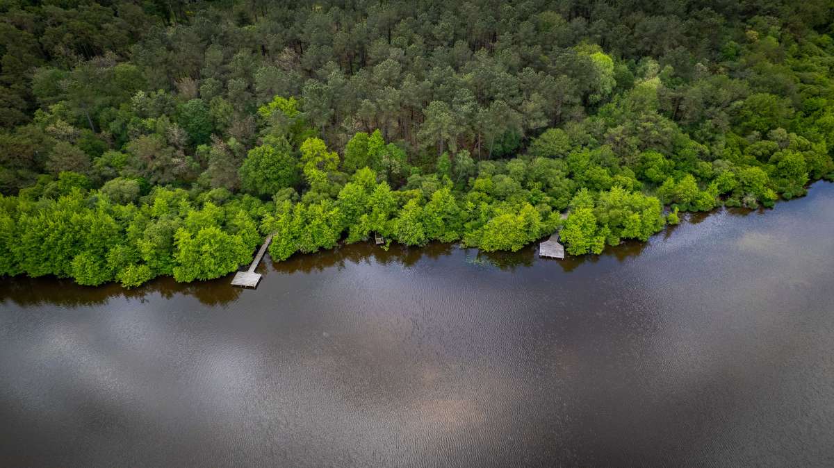 Drone Lakeview Chateau Lake Poiteviniere Lakeview Chateau 6