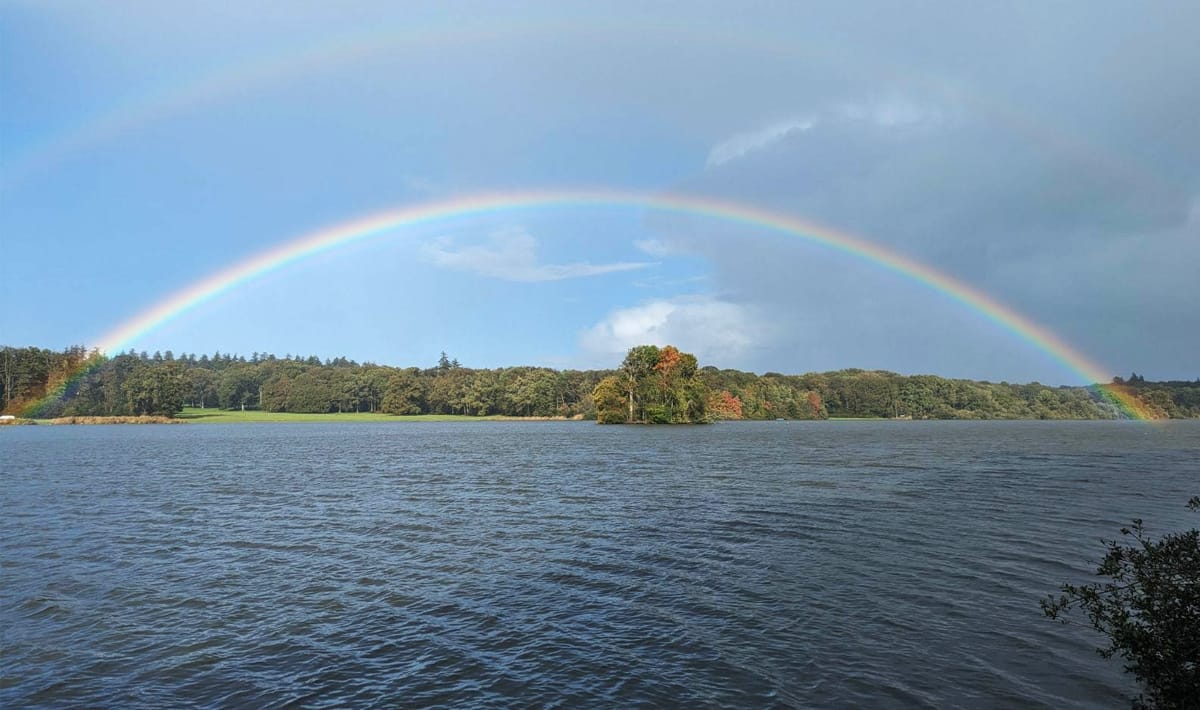 Etang De La Poiteviniere Rainbow Etang La Poiteviniere