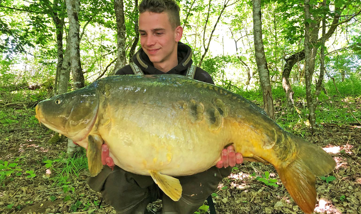 Karper Chateliers Karpervissen Frankrijk Betaalwater Karper Karpervissen Frankrijk