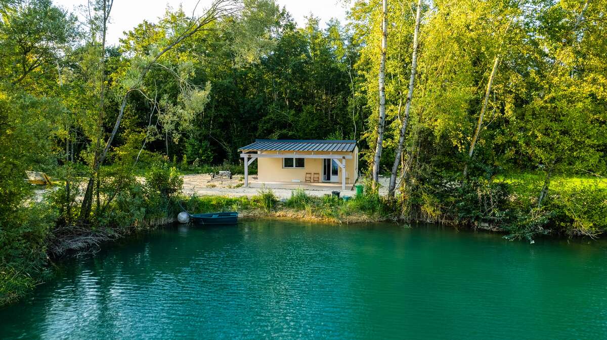 Etang Du Grand Christoph Frankrijk Du Christoph Frankrijk