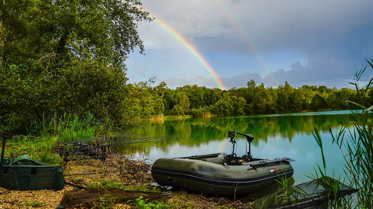 Etang Du Grand Christoph Frankrijk Du Grand Sfeerfoto