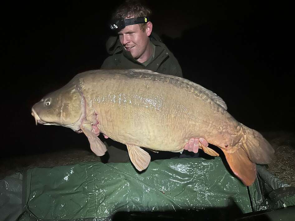 Etang Du Grand Christoph Frankrijk Du Christoph Spiegelkarper