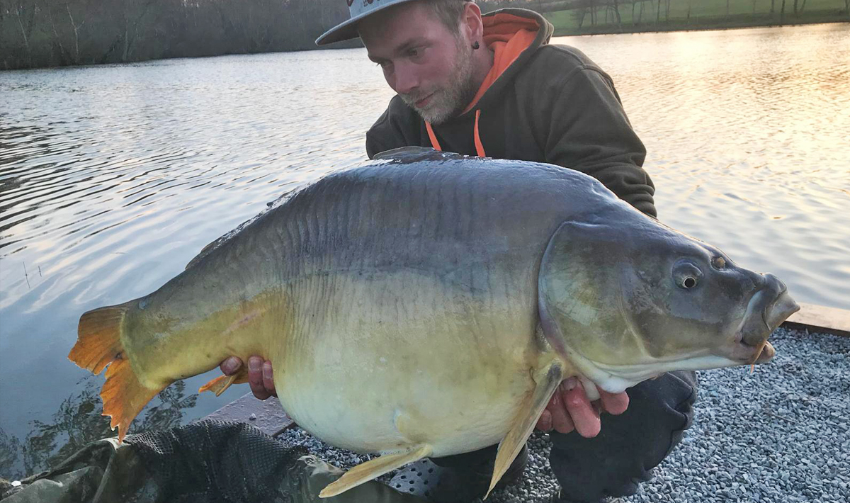 Karper Etang Morlou Visvakantie Frankrijk Karper Etang Morlou