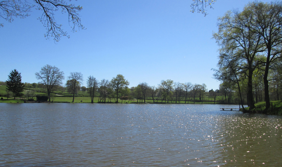 Sfeer Etang Morlou Visvakantie Frankrijk Etang Morlou 12