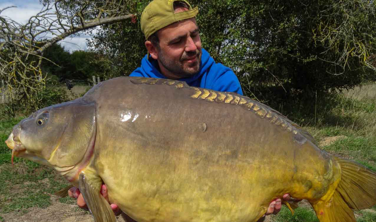 Carpa Lac De Villedon Francia Lac Francia Pesca
