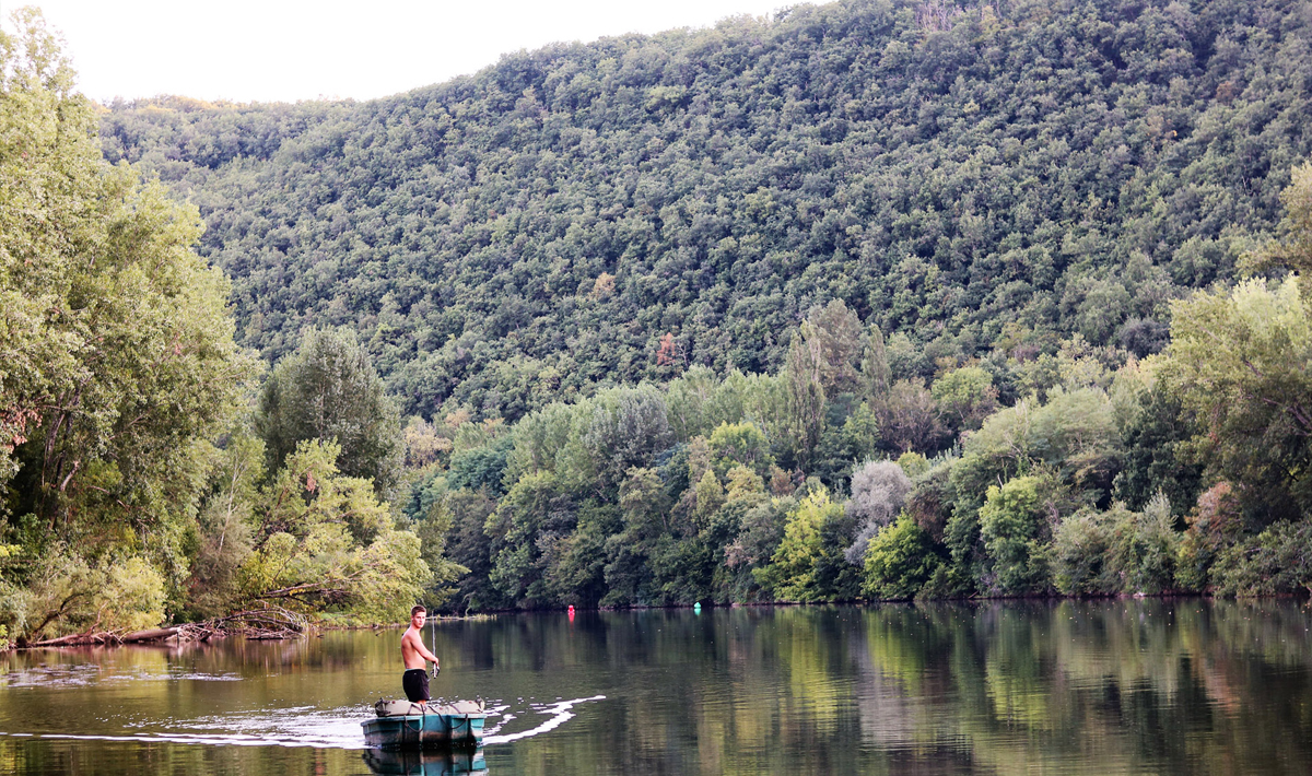 Bootvissen Rivier De Lot Grote Bootvissen Openbaarwater 1