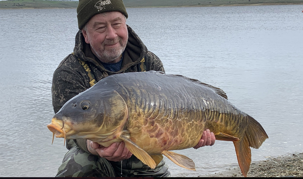 Karper Orellana Extremadura Spanje Karpervissen Karper Karpervissen Visvakantie